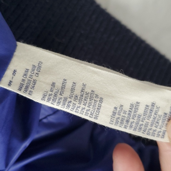 American Eagle blue winter coat medium - Picture 6 of 6